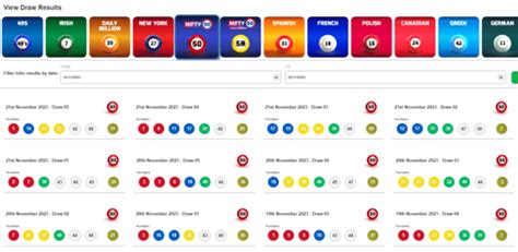 the nifty fifty results|Lotto Draws Results .